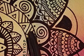 ¿El negro contrasta a los demás colores?